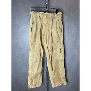 Abercrombie And Fitch Women's‎ Cargo Pants Satin Like Trim Size 26 | 2R